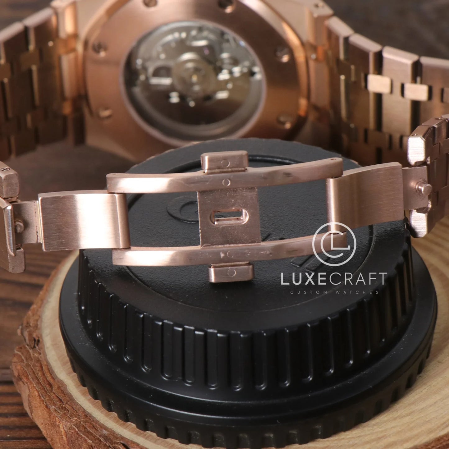 ROYAL SEIKOAK ROSE GOLD BLACK