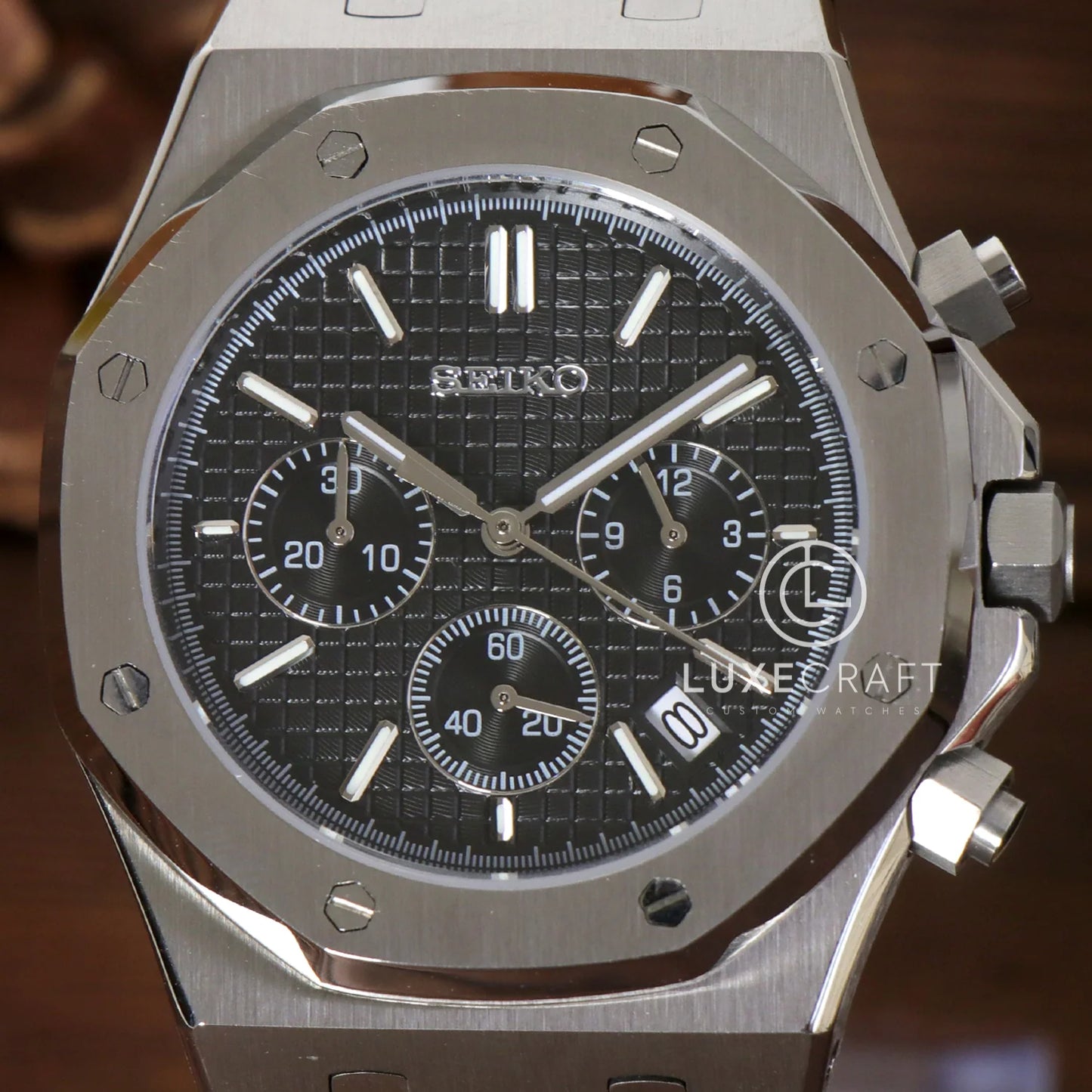 ROYAL SEIKOAK CHRONO BLACK