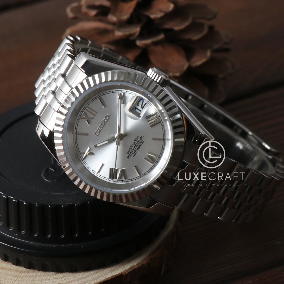 SEIKOJUST ROMAN SILVER