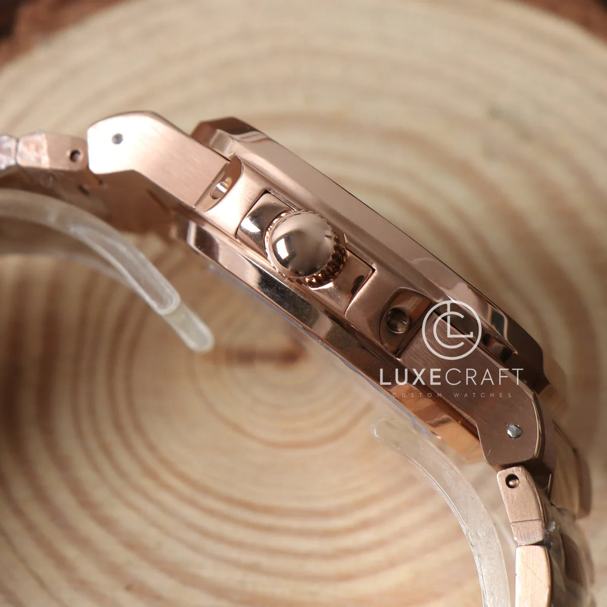 NAUTIKO ROSE GOLD BROWN