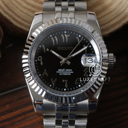 SEIKOJUST BLACK ARABIC