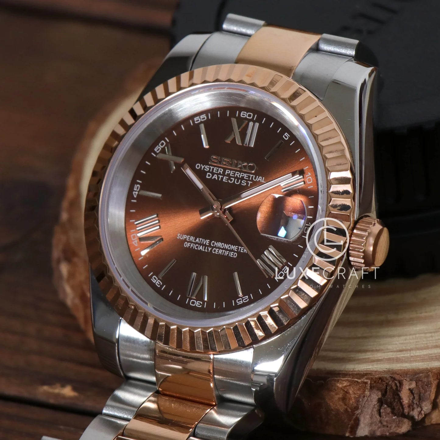 SEIKOJUST CHOCOLATE ROMAN (TWO TONES)