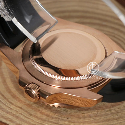 SEIKOMARINE ROSE GOLD - BLACK