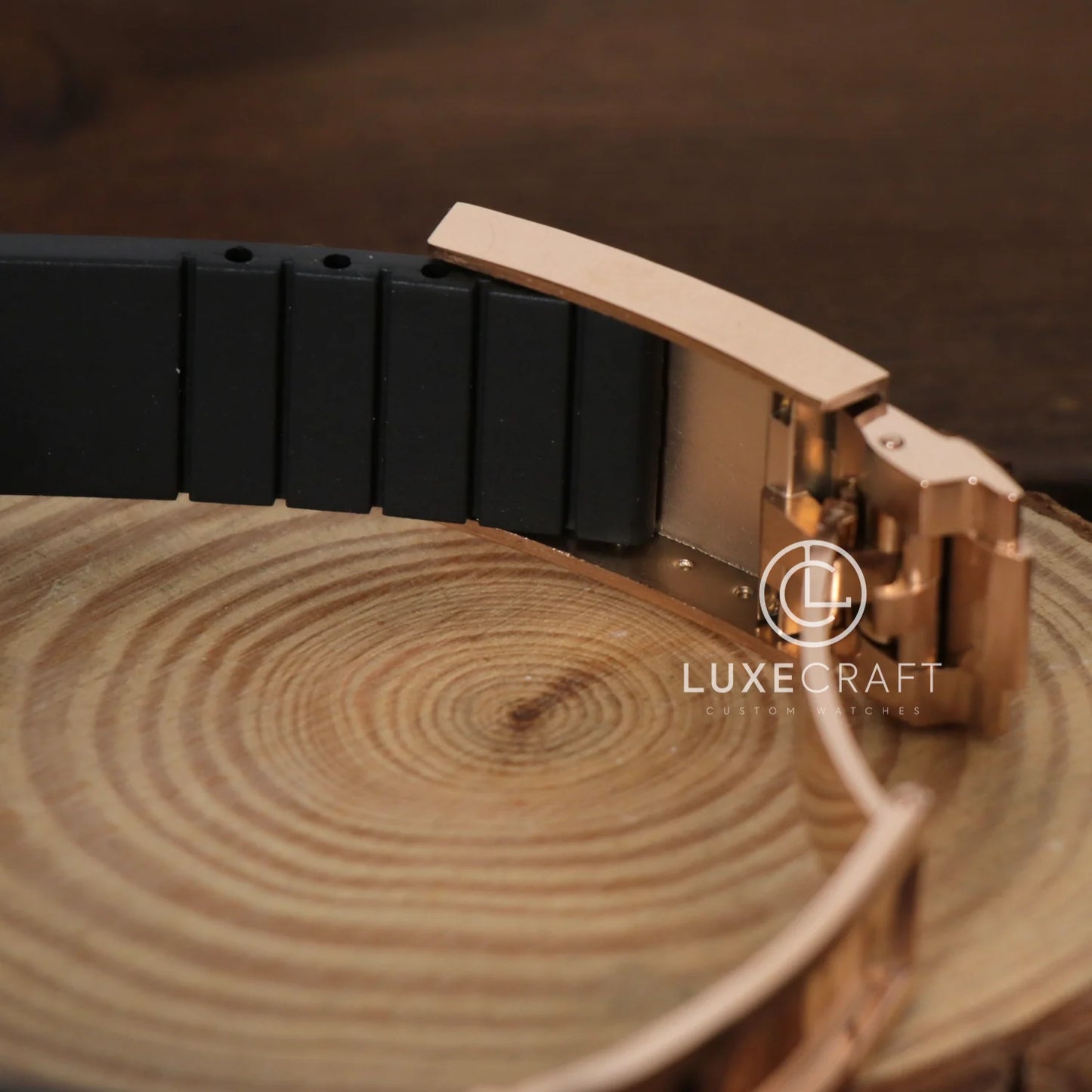 SEIKOMARINE ROSE GOLD - BLACK